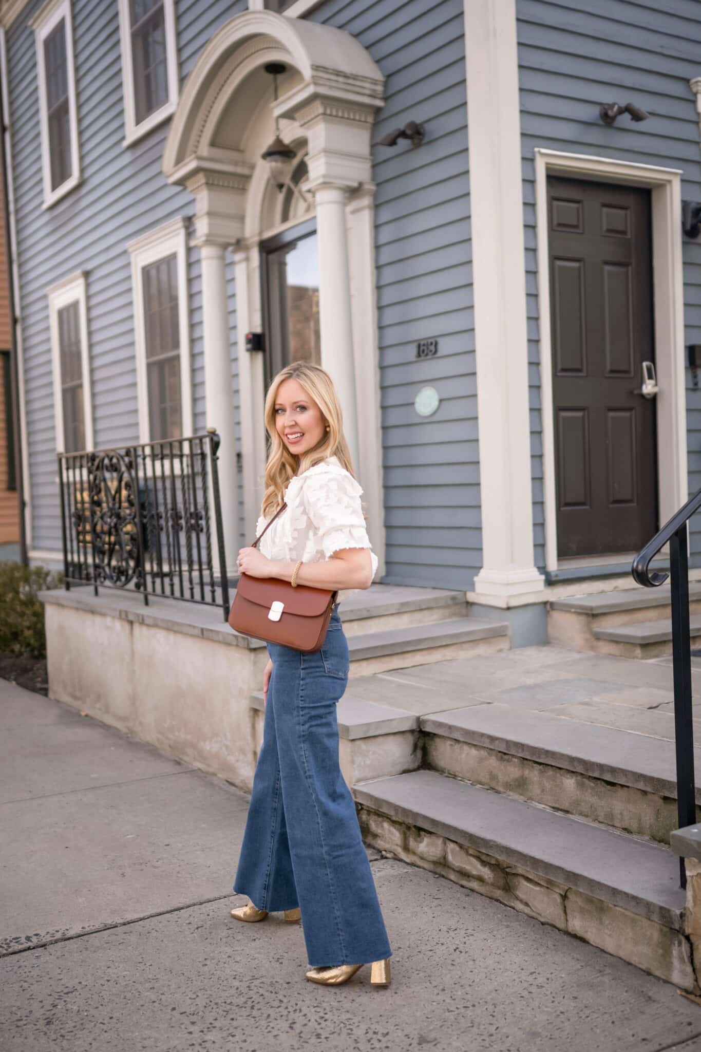 Jeans Outfit Ideas Womens White Mom Jeans The Best White Button